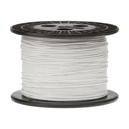 REMINGTON INDUSTRIES 22 AWG Gauge UL1429 Stranded Hook Up Wire, 150V, 00500 Diameter, White, 25 ft Length 22UL1429STRWHI25